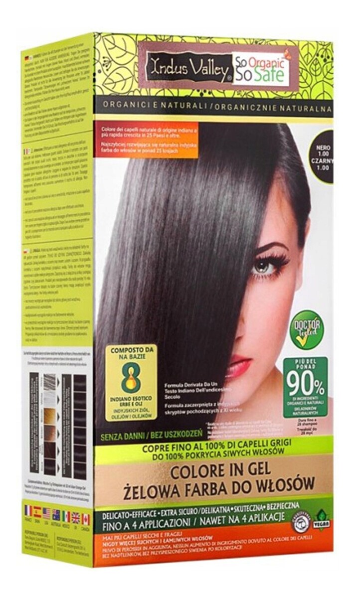 Żelowa farba do włosów