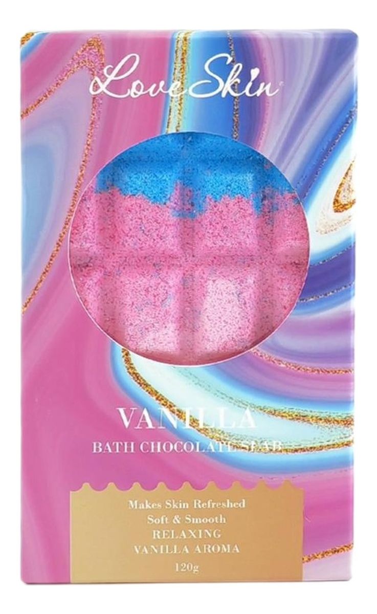 Bath chocolate slab czekolada do kąpieli vanilla
