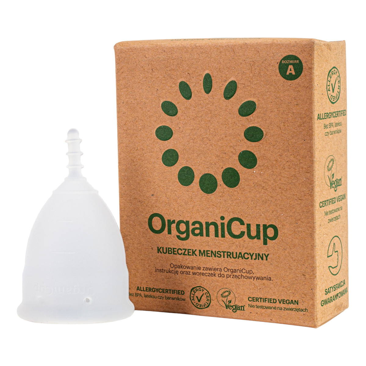 OrganiCup Kubeczek Menstruacyjny rozmiar A