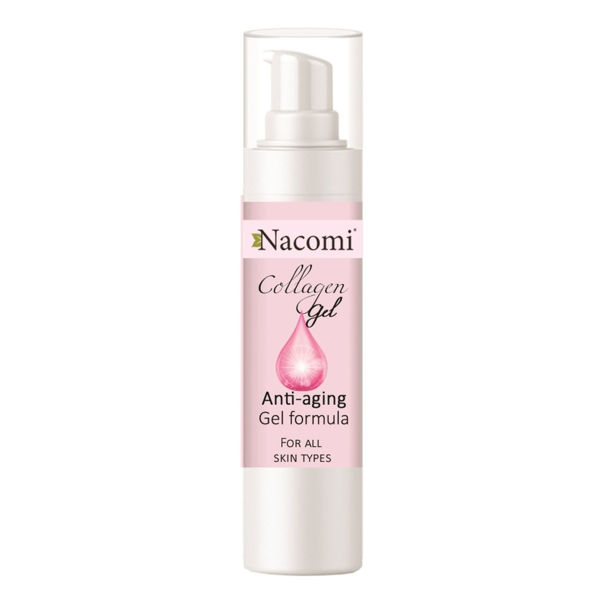 Nacomi Collagen Gel kolagenowe serum do twarzy anti-aging wszystkie typy skóry 50ml