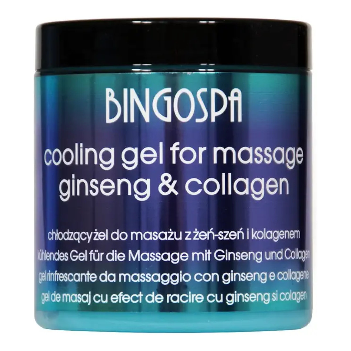 BINGOSPA Chłodzący żel do masażu z żeń-szeń i kolagenem 250ml