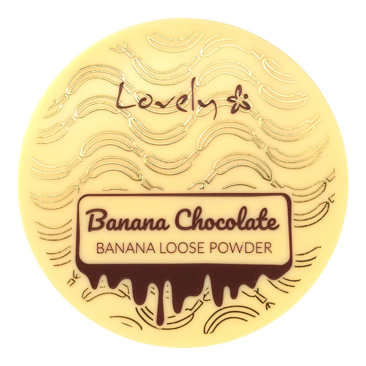Lovely Banana Chocolate Loose Powder Bananowo-czekoladowy puder sypki do twarzy 8g
