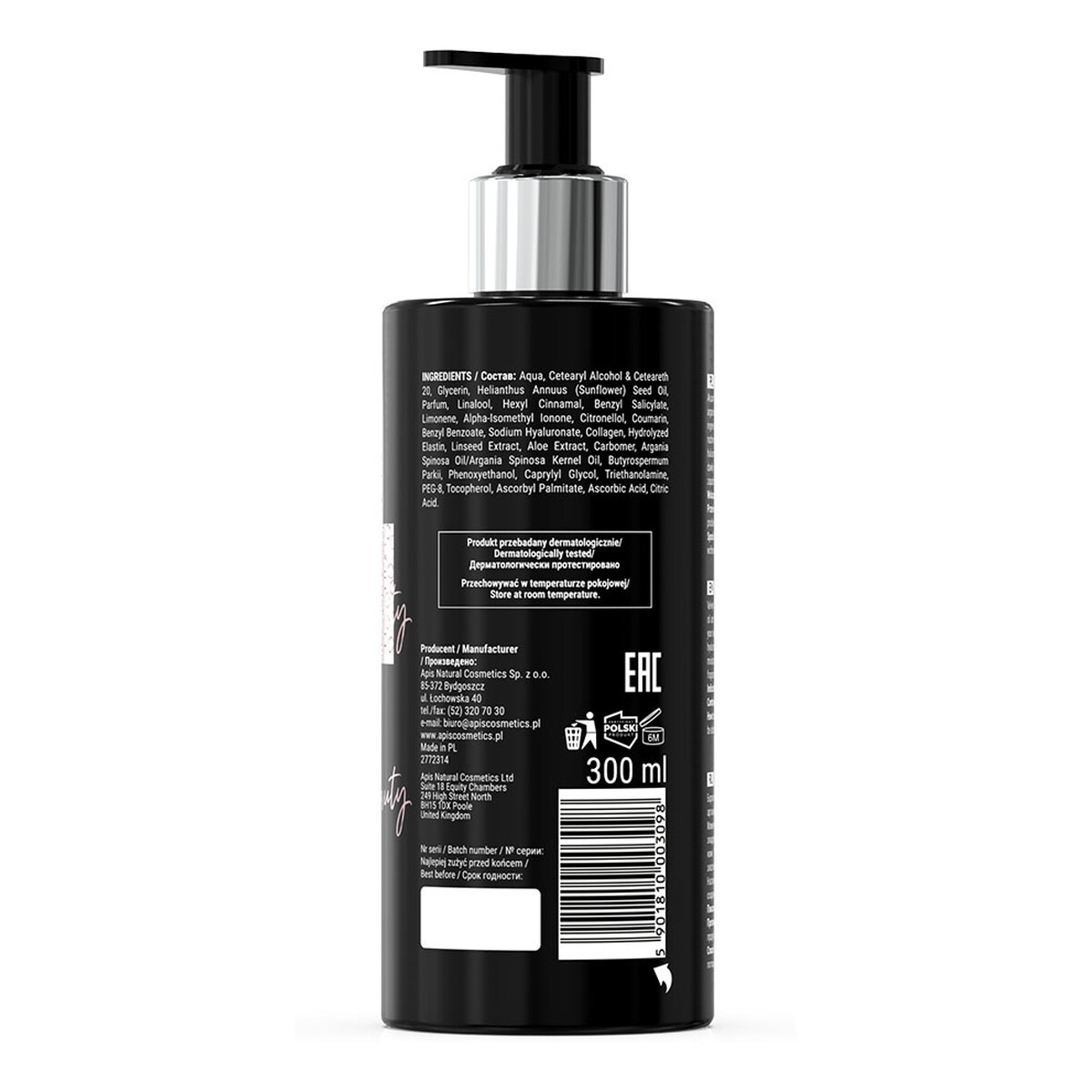 Apis Be Beauty Pielęgnacyjny krem do rąk 300ml