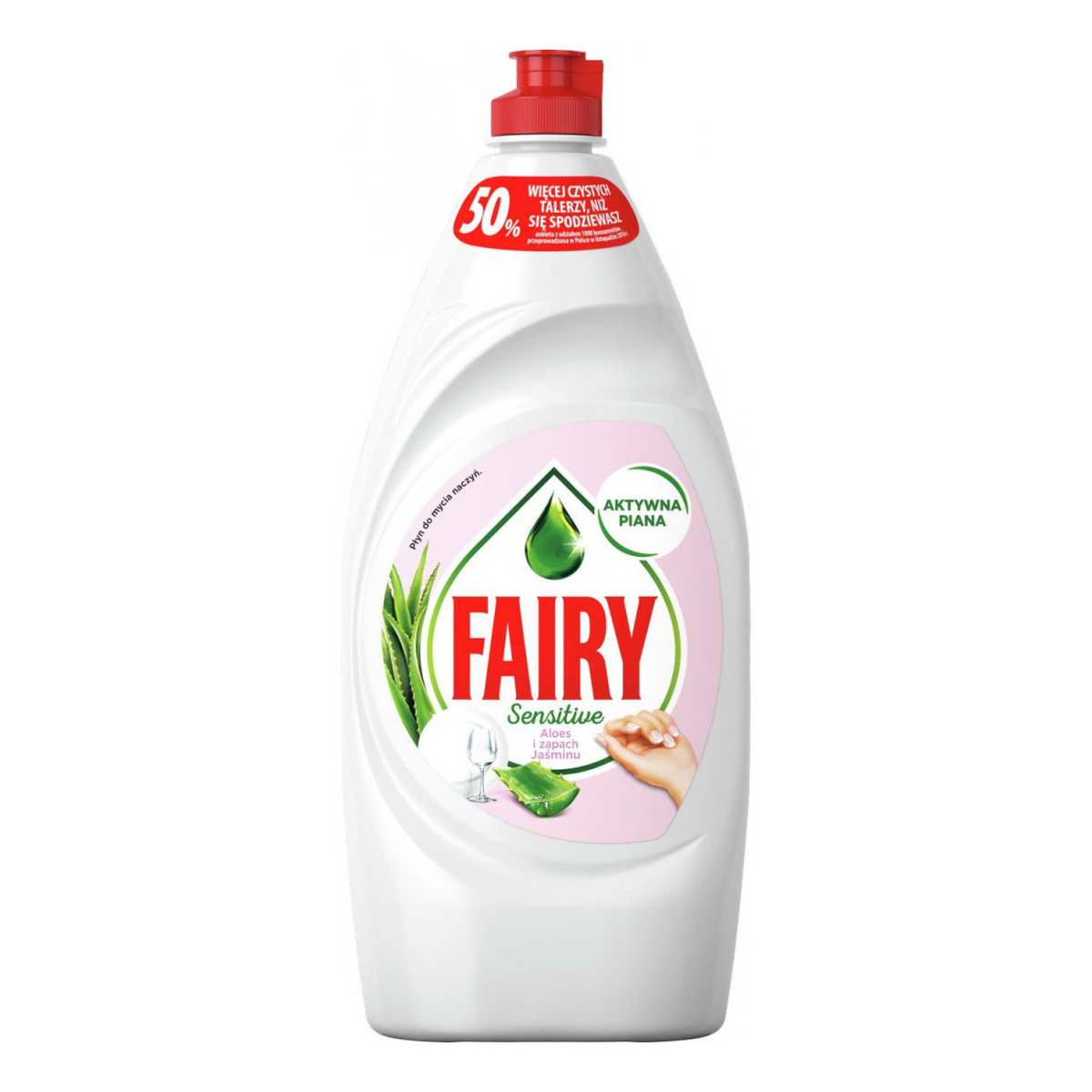 Fairy Sensitive Płyn do mycia naczyń Aloes & Jaśmin 900ml
