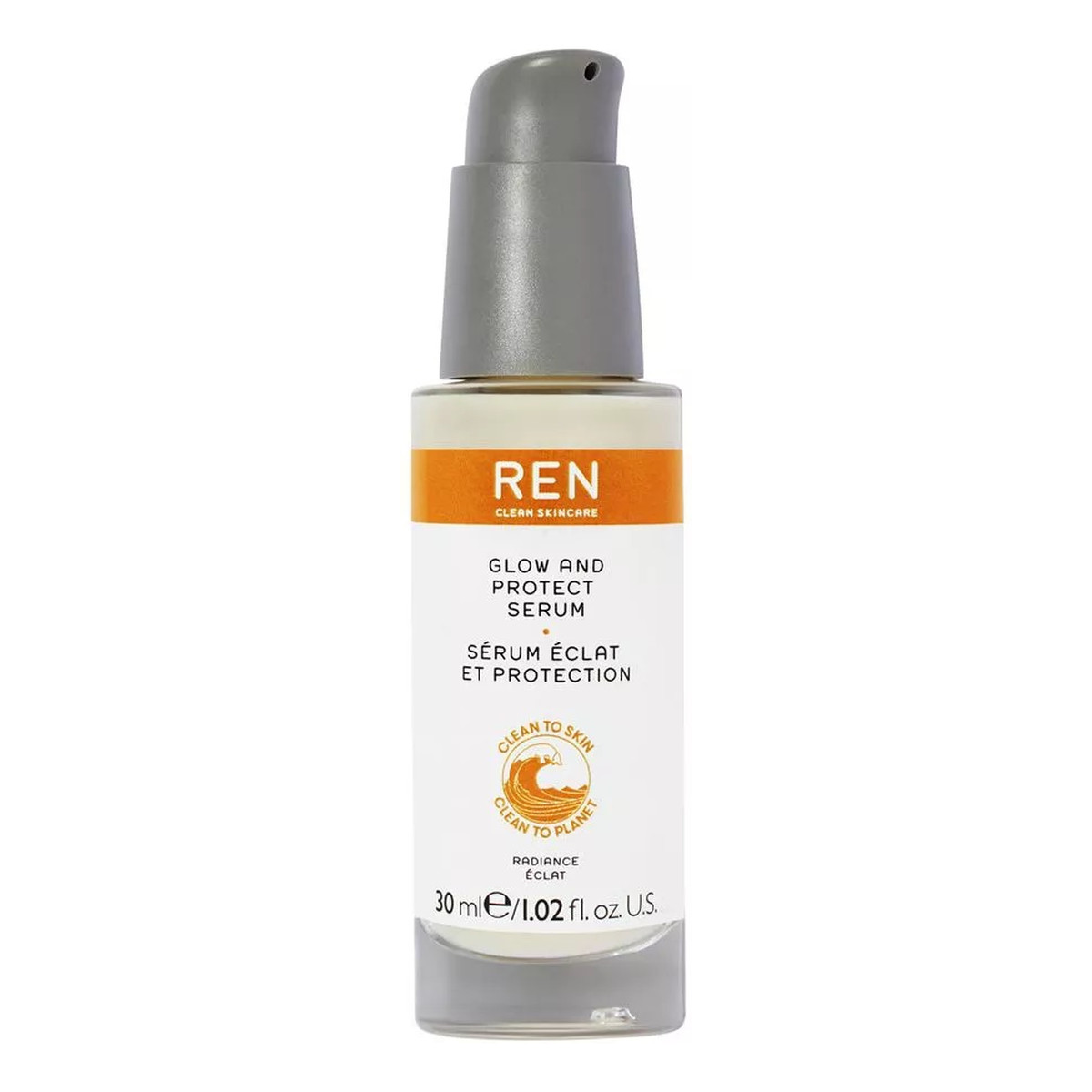 Ren Glow and protect serum rozświetlająco-ochronne serum do twarzy 30ml