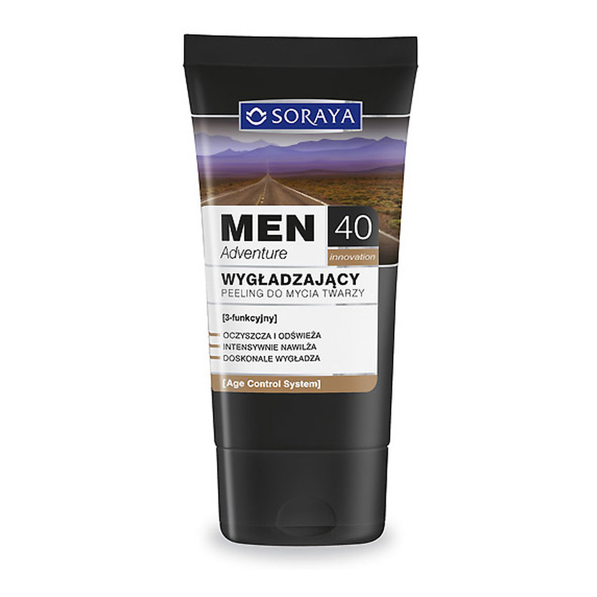 Soraya Men Adventure 40+ Peeling Do Mycia Twarzy 150ml