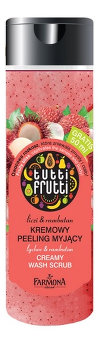 Tropikalny Peeling Do Ciała Liczi & Rambutan