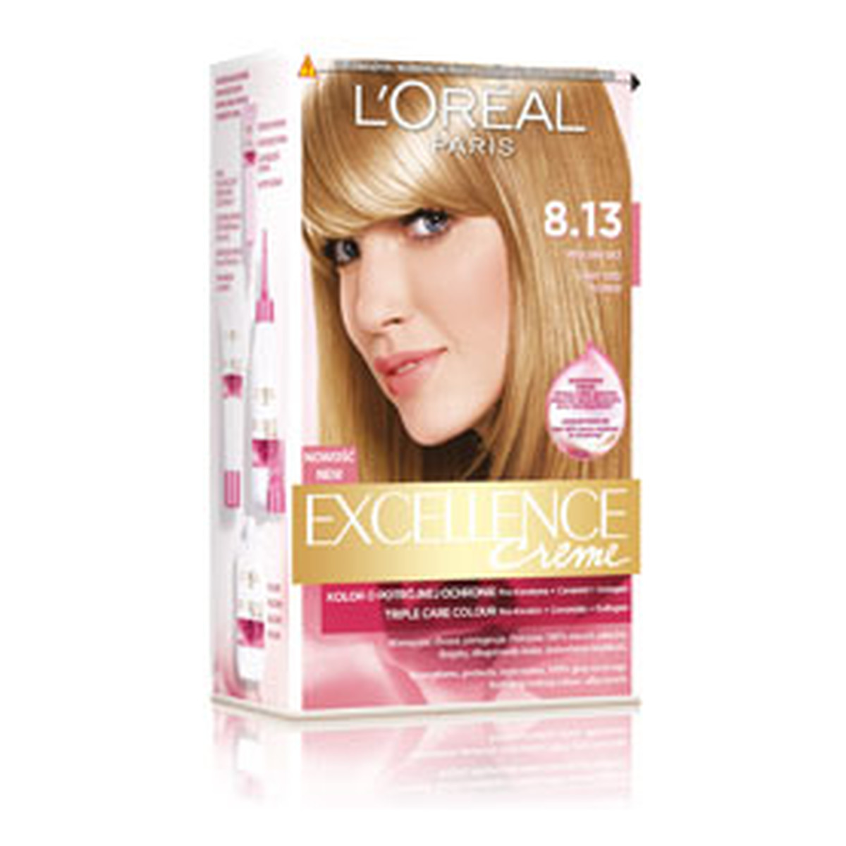 L'Oreal Paris Excellence Farba Perłowy Beż (8,13)