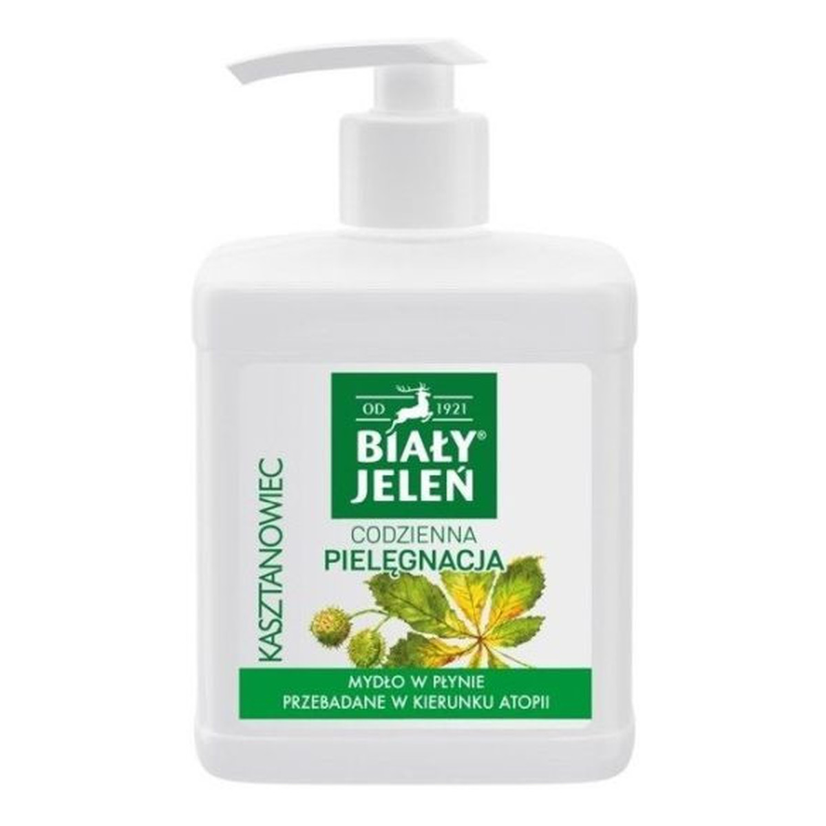 Biały Jeleń Premium Hipoalergiczne Mydło w Płynie z Ekstraktem z Kasztanowca 500ml