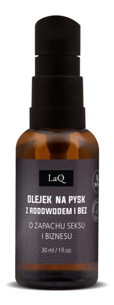 Olejek do twarzy i brody przed i po goleniu zapach seksu i biznesu