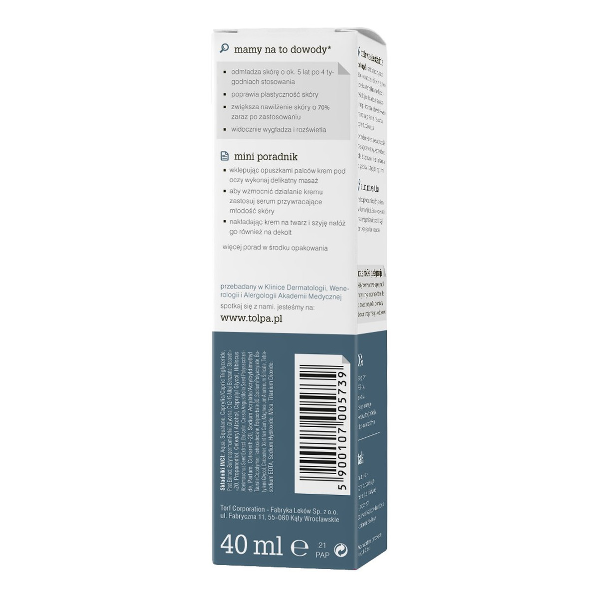 Tołpa Provivo 35+ Krem Lekki Przywracający Młodość Skóry Na Dzień 40ml