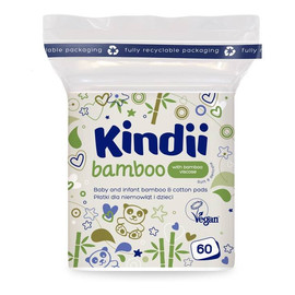 Bamboo Bambusowe Płatki kosmetyczne dla dzieci i niemowląt 1op.-60szt
