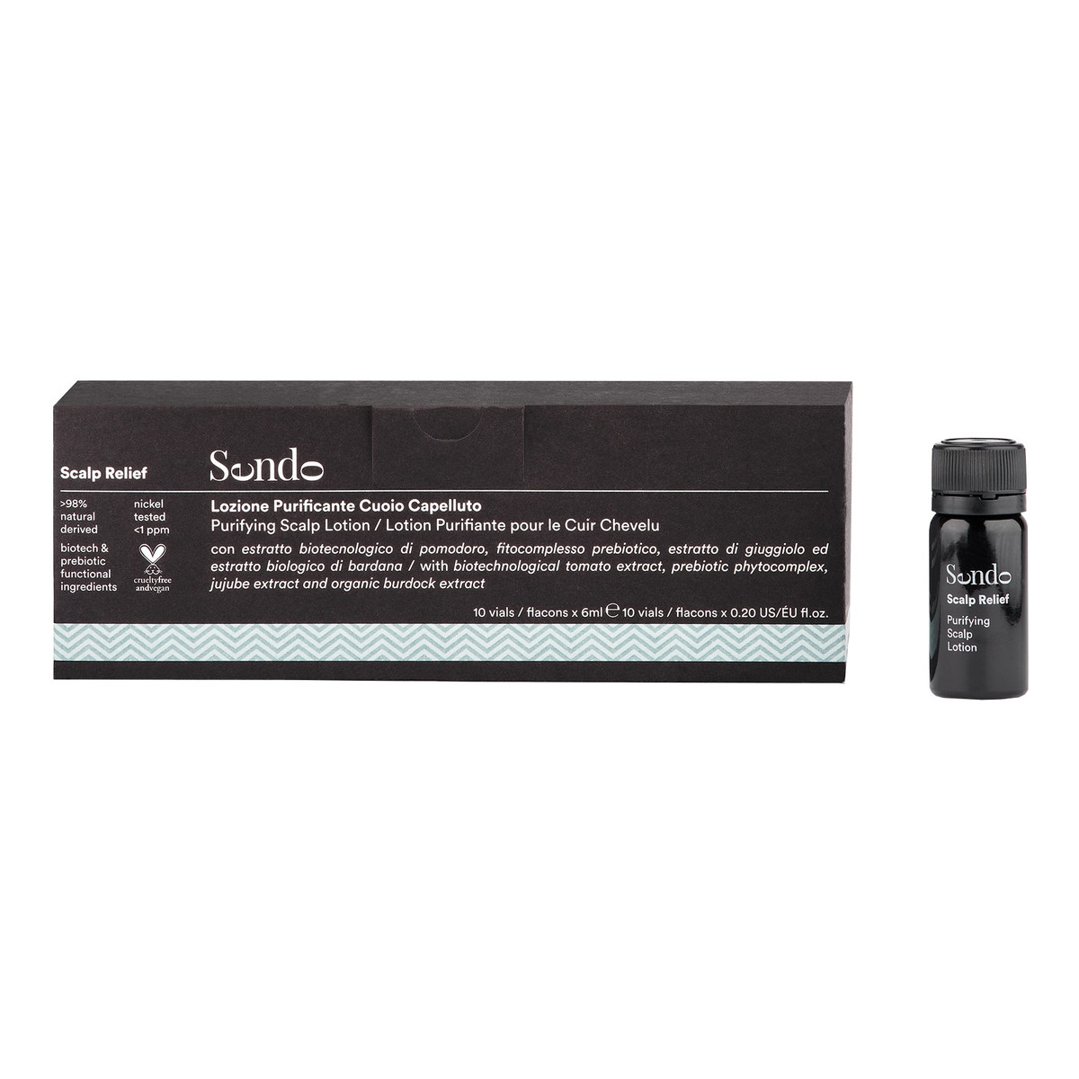 Sendo Scalp relief Kuracja przeciw łupieżowa 10x6ml 6ml