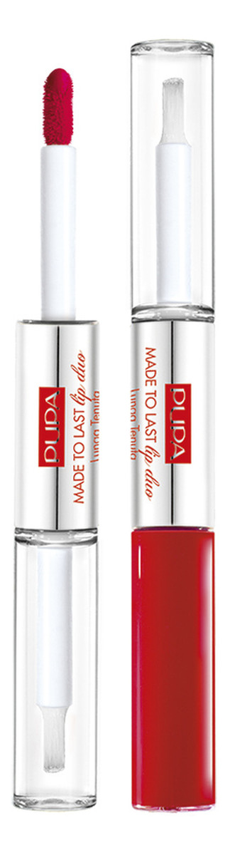 Lip Duo Liquid Lip Colour Colour & Topcoat Waterproof Long Lasting Wodoodporna pomadka w płynie 2x4ml