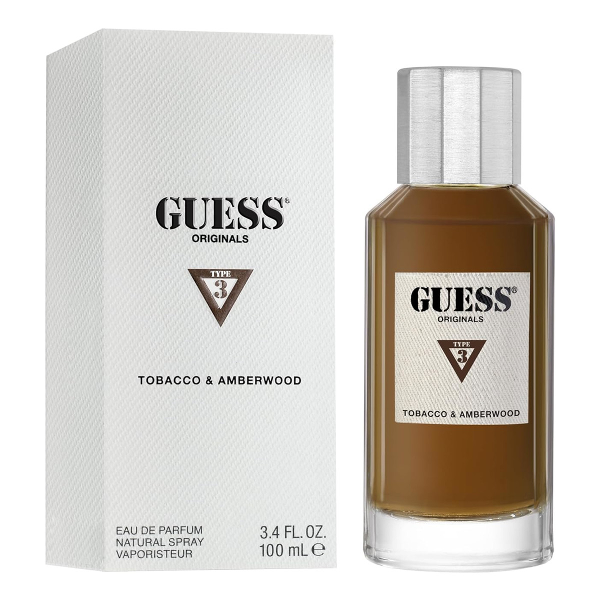 Guess Originals Woda perfumowana Type 3 Tobacco & Amberwood 100ml