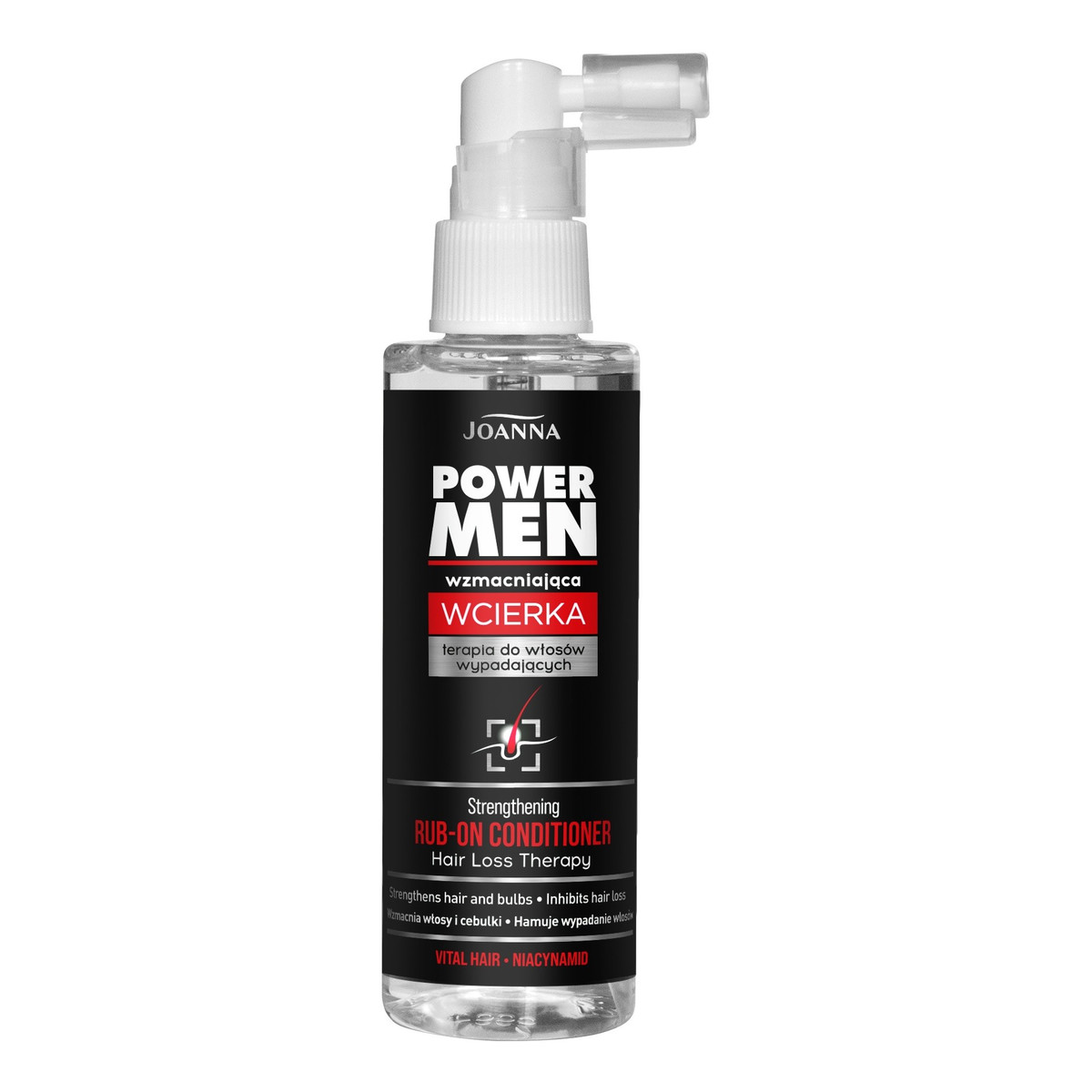 Joanna Power men wcierka wzmacniająca do włosów wypadających 100ml