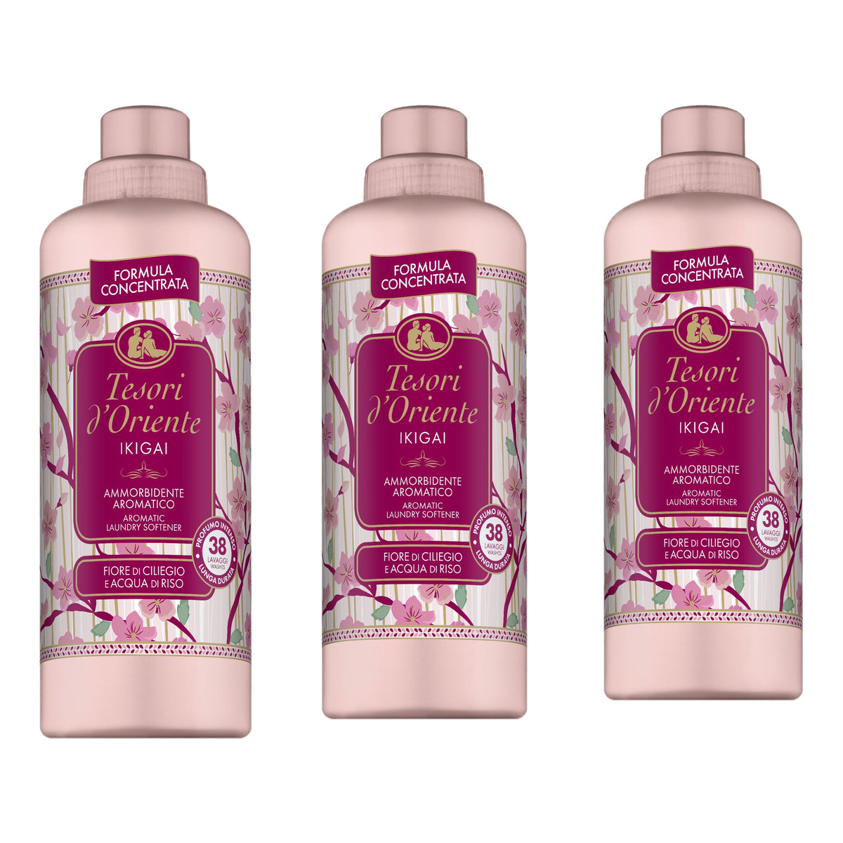 Tesori d'Oriente Ikigai Koncentrat do płukania tkanin 3x760ml