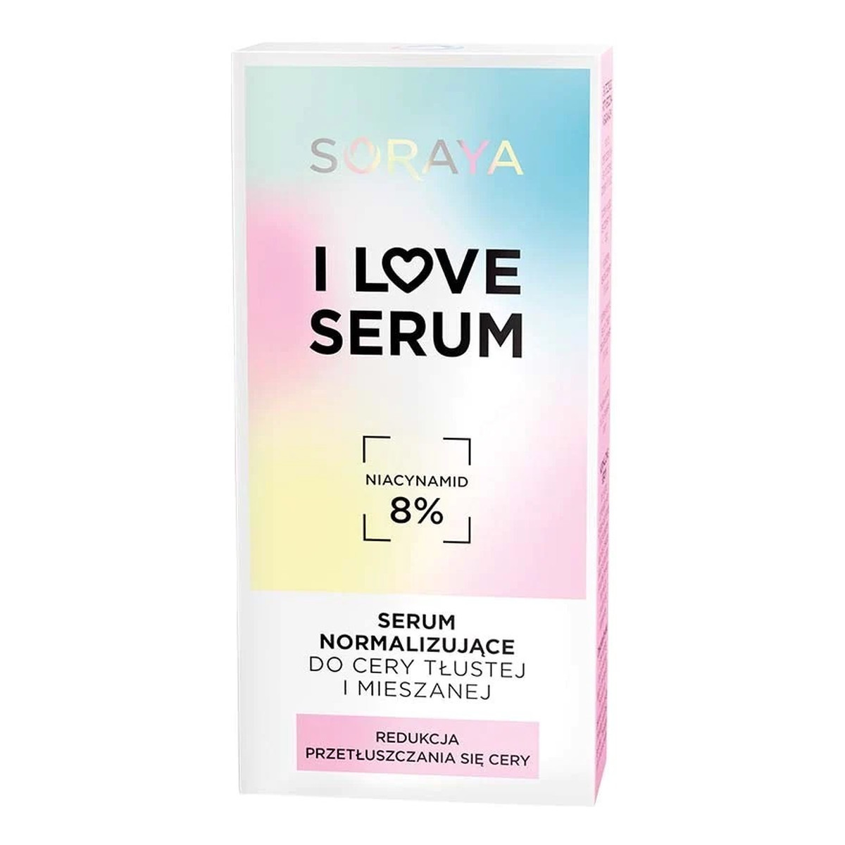 Soraya I Love Serum Serum normalizujące do cery tłustej i mieszanej 30ml