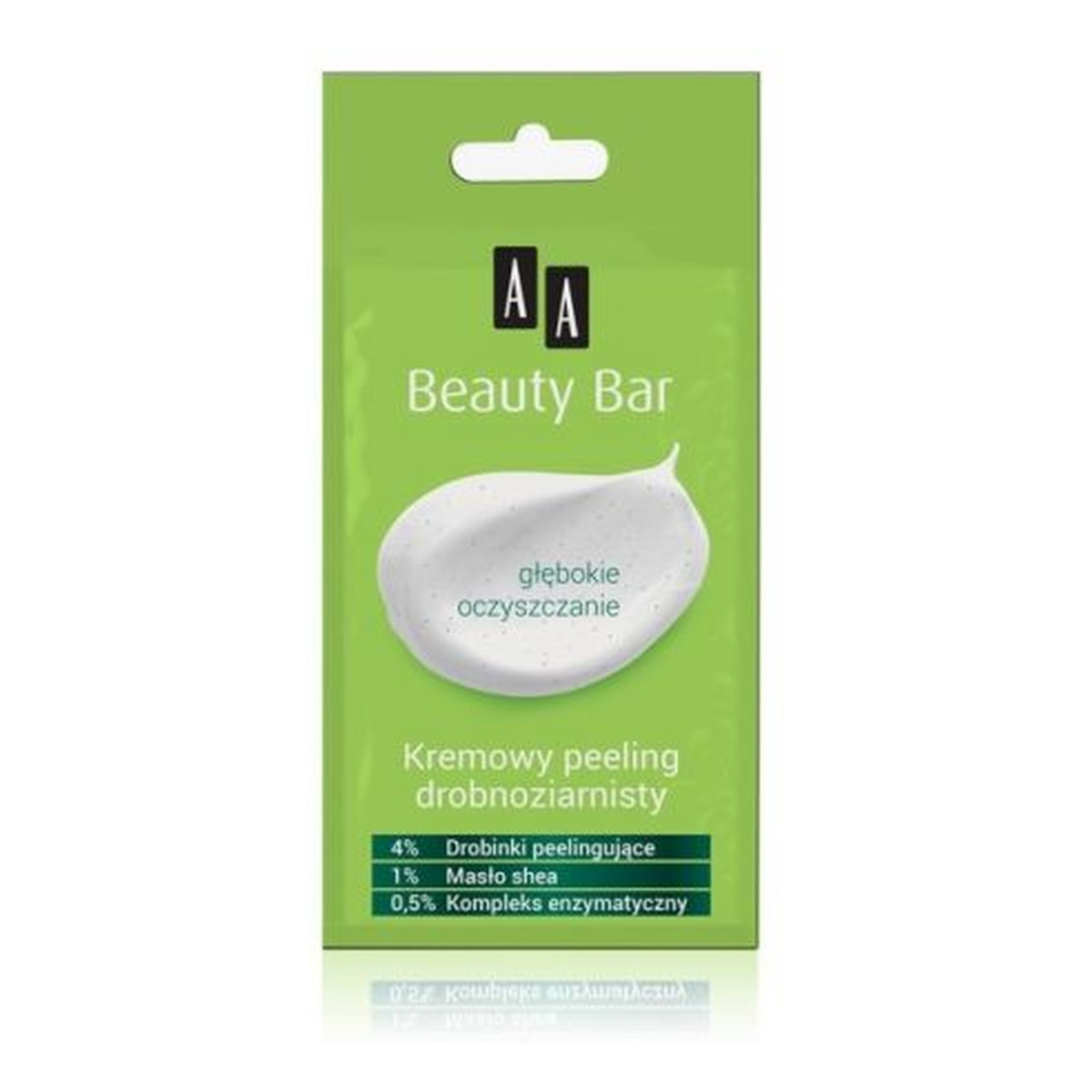 AA AA Beauty Bar Kremowy peeling drobnoziarnisty 8ml