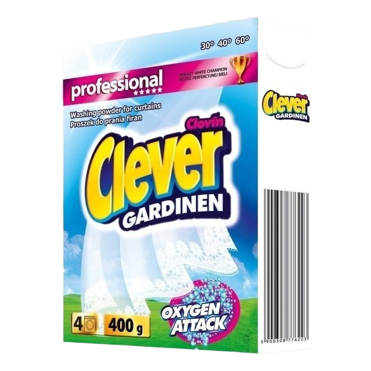 Clever Gardinen proszek do prania firan 400g