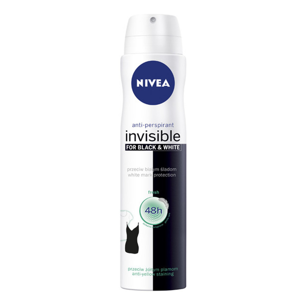 Nivea Invisible Fresh Dezodorant Spray Black&White 250ml
