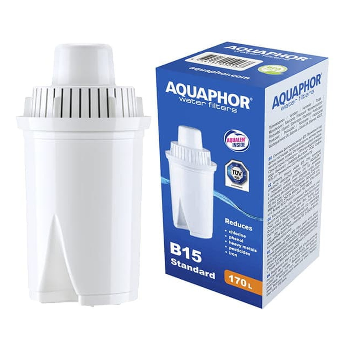 Aquaphor Uniwersalny wkład filtrujący Aquaphor B15 Standard Wydajność 170L