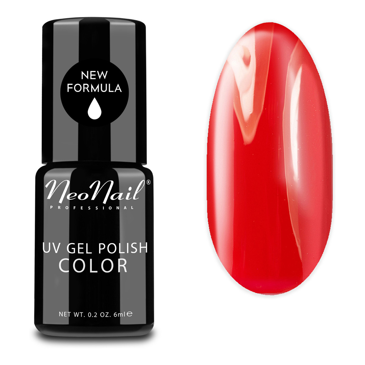 NeoNail Lady In Red Lakier Hybrydowy Coral Red (2619-1) 6ml