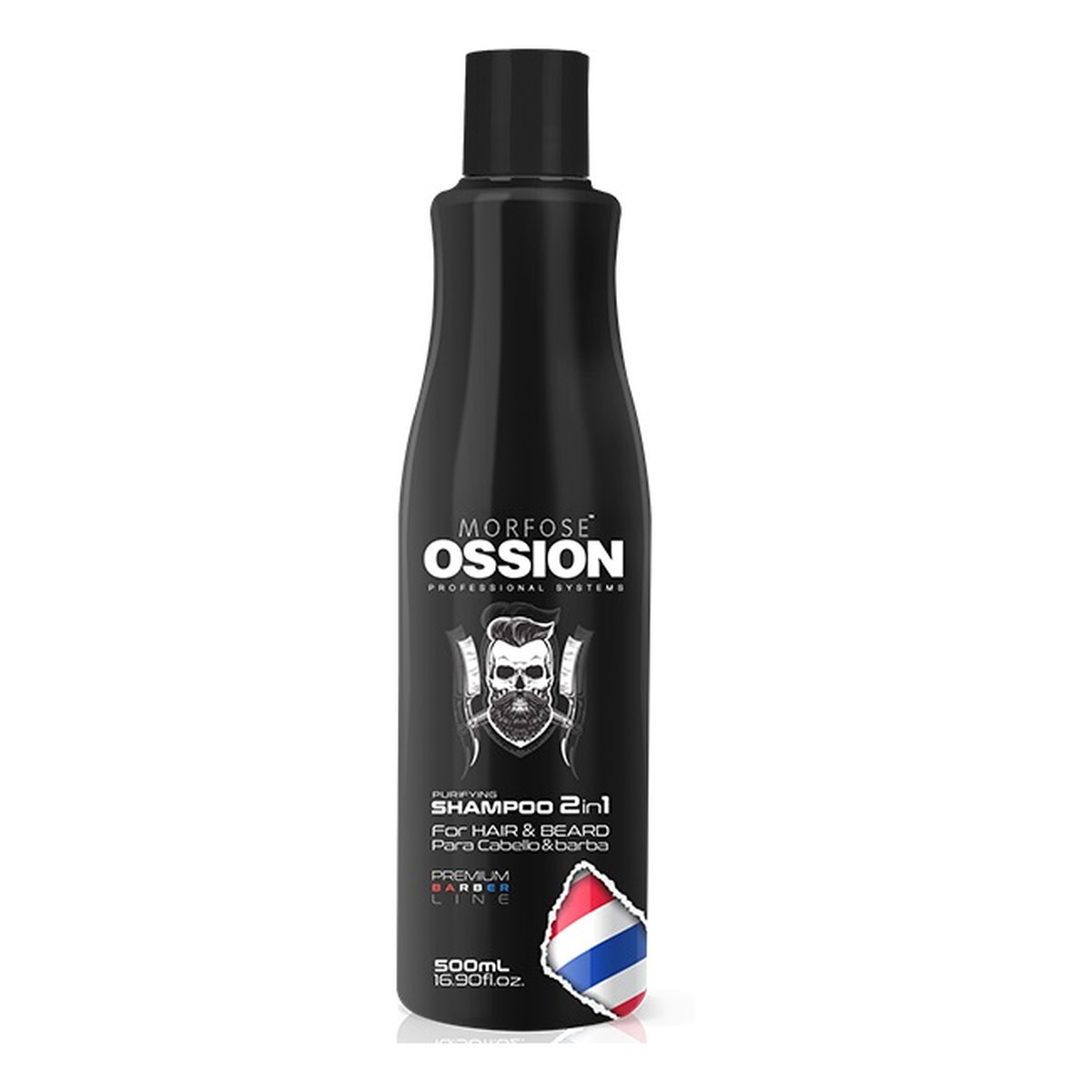Morfose Barber Beard Care Szampon 2w1 do włosów i brody 500ml