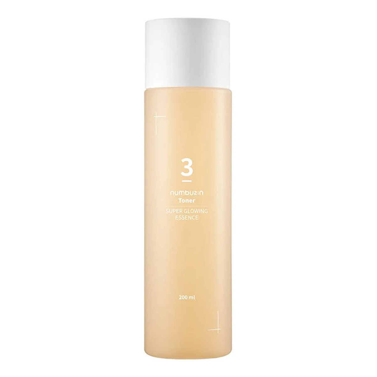 Numbuzin No.3 Super Glowing Essence Toner rozświetlający tonik-esencja do twarzy 200ml