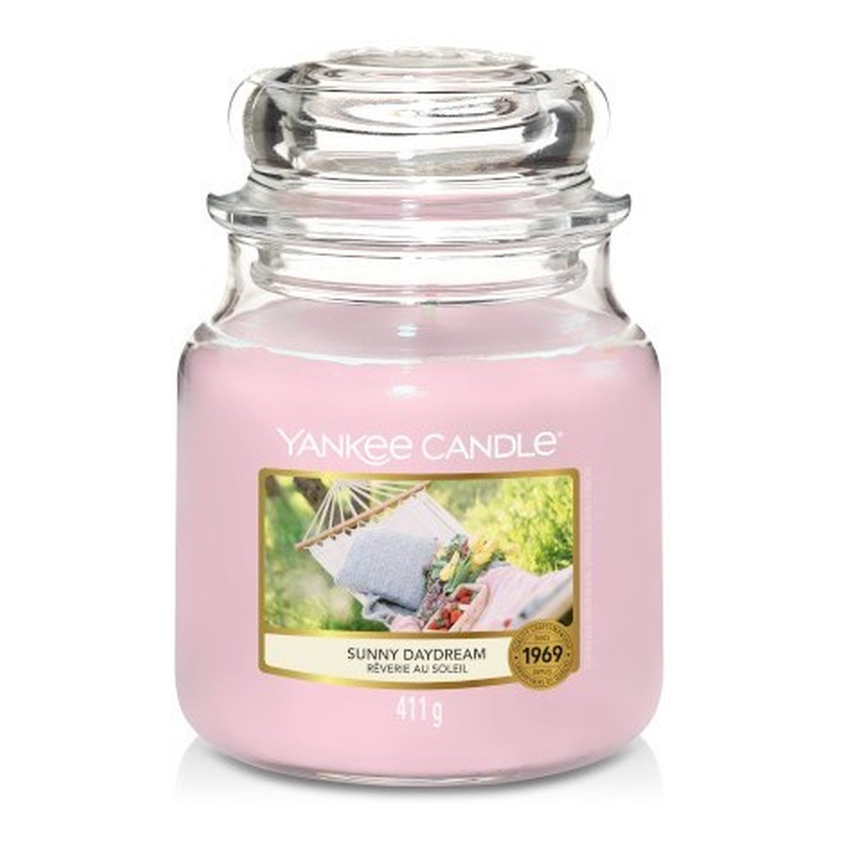 Yankee Candle Świeca zapachowa średni słój sunny daydream 411g