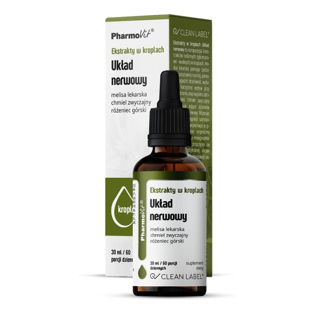 Pharmovit Układ nerwowy suplement diety w kroplach 30ml
