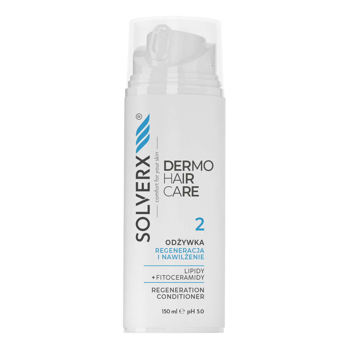 Solverx Dermohair Odżywka do włosów regenerująca 150ml