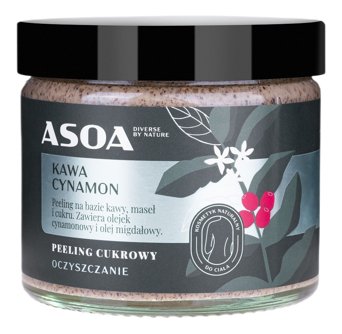 Peeling cukrowy Kawa-Cynamon