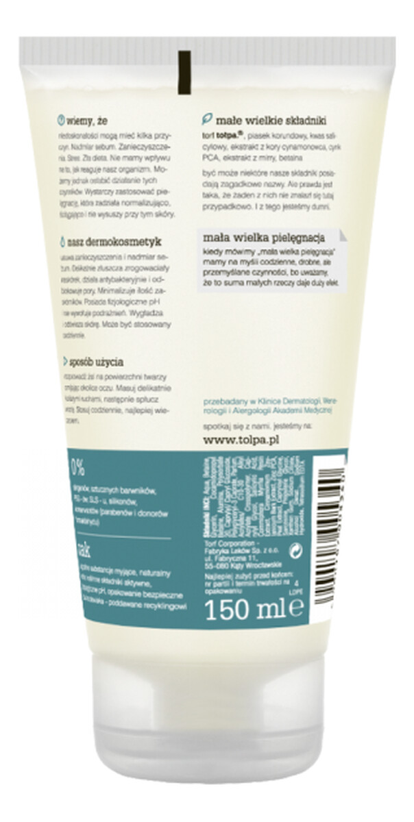 Mikrozłuszczający Żel Peelingujący Do Mycia Twarzy