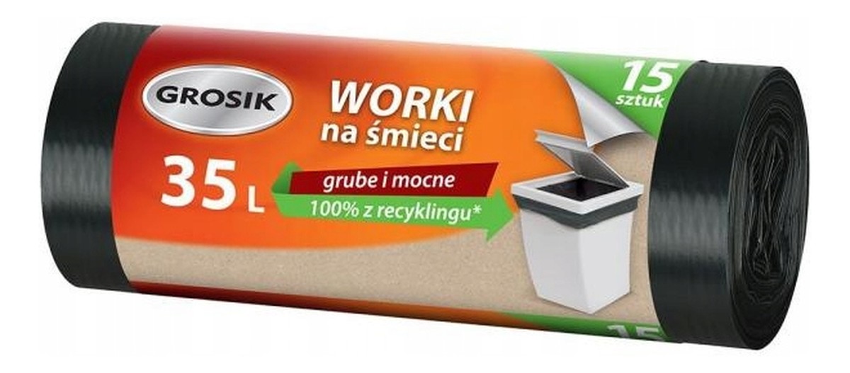 Worki na śmieci LD 35L/15 szt