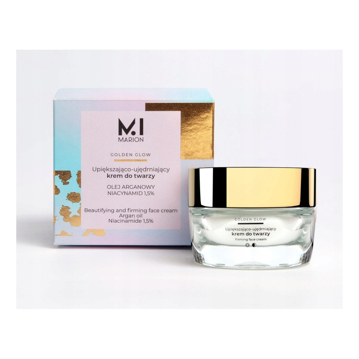 Marion Golden Glow Upiększająco Ujędrniający Krem Do Twarzy Argan Oil 50ml