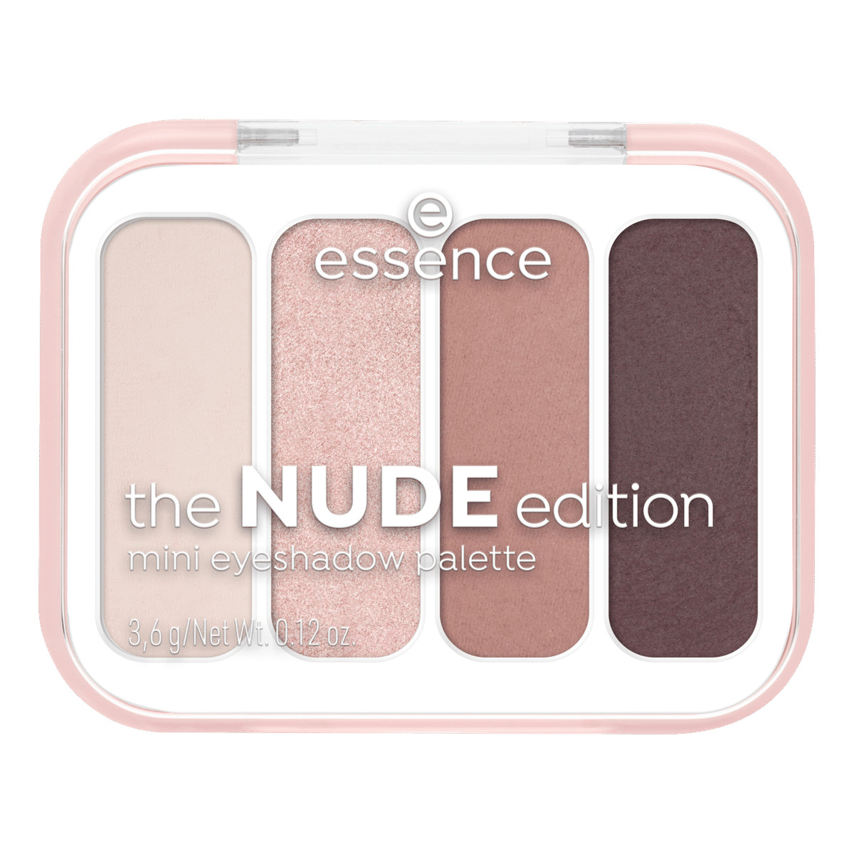 Essence Mini paletka cieni do powiek NUDE edition 3.6g