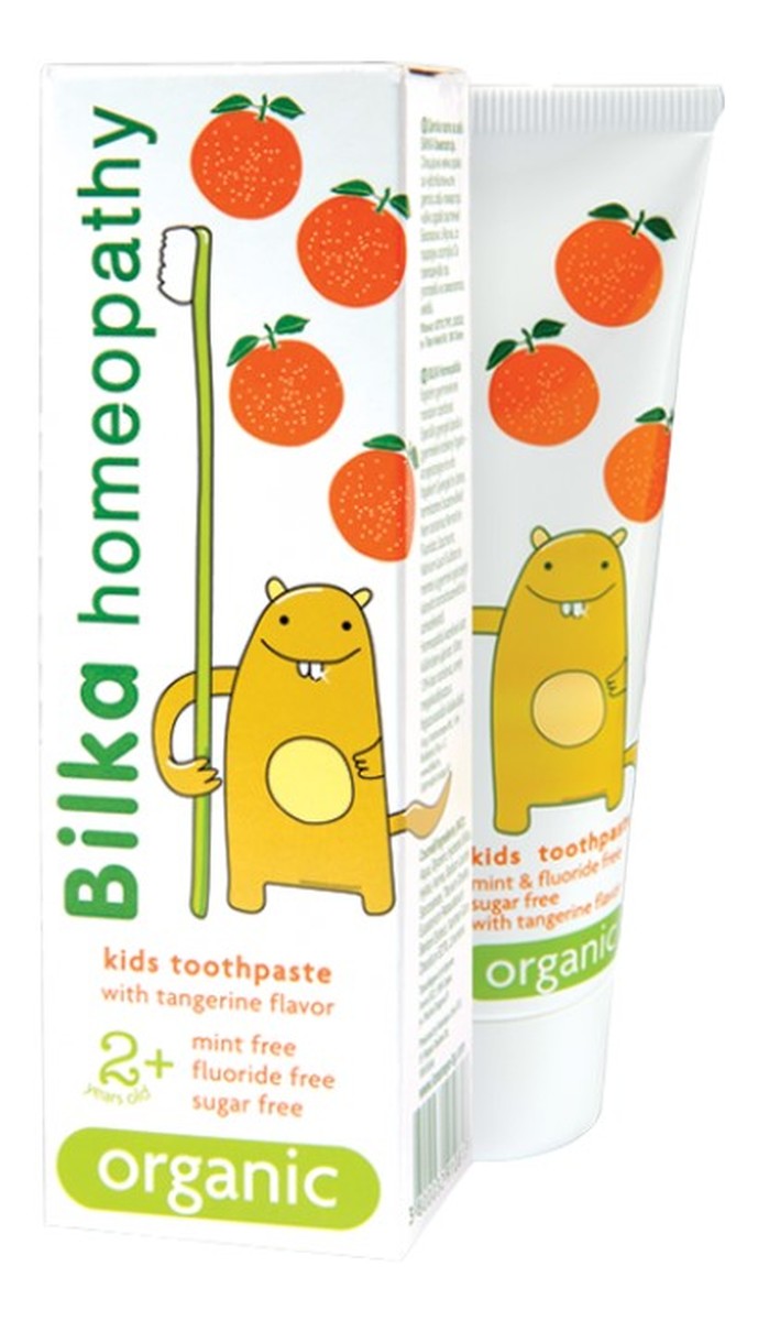 Homeopatyczna pasta do zębów dla dzieci 2+