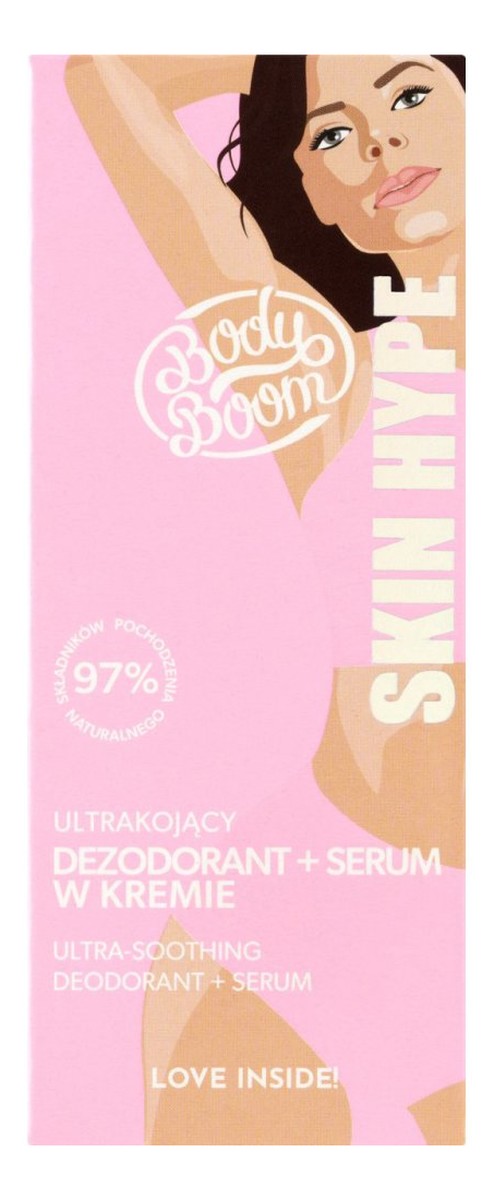 Skin Hype Ultrakojący Dezodorant + Serum w Kremie