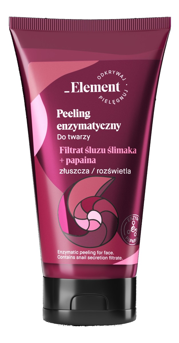 Filtrat Śluzu Ślimaka Peeling enzymatyczny do cery naczynkowej i wrażliwej