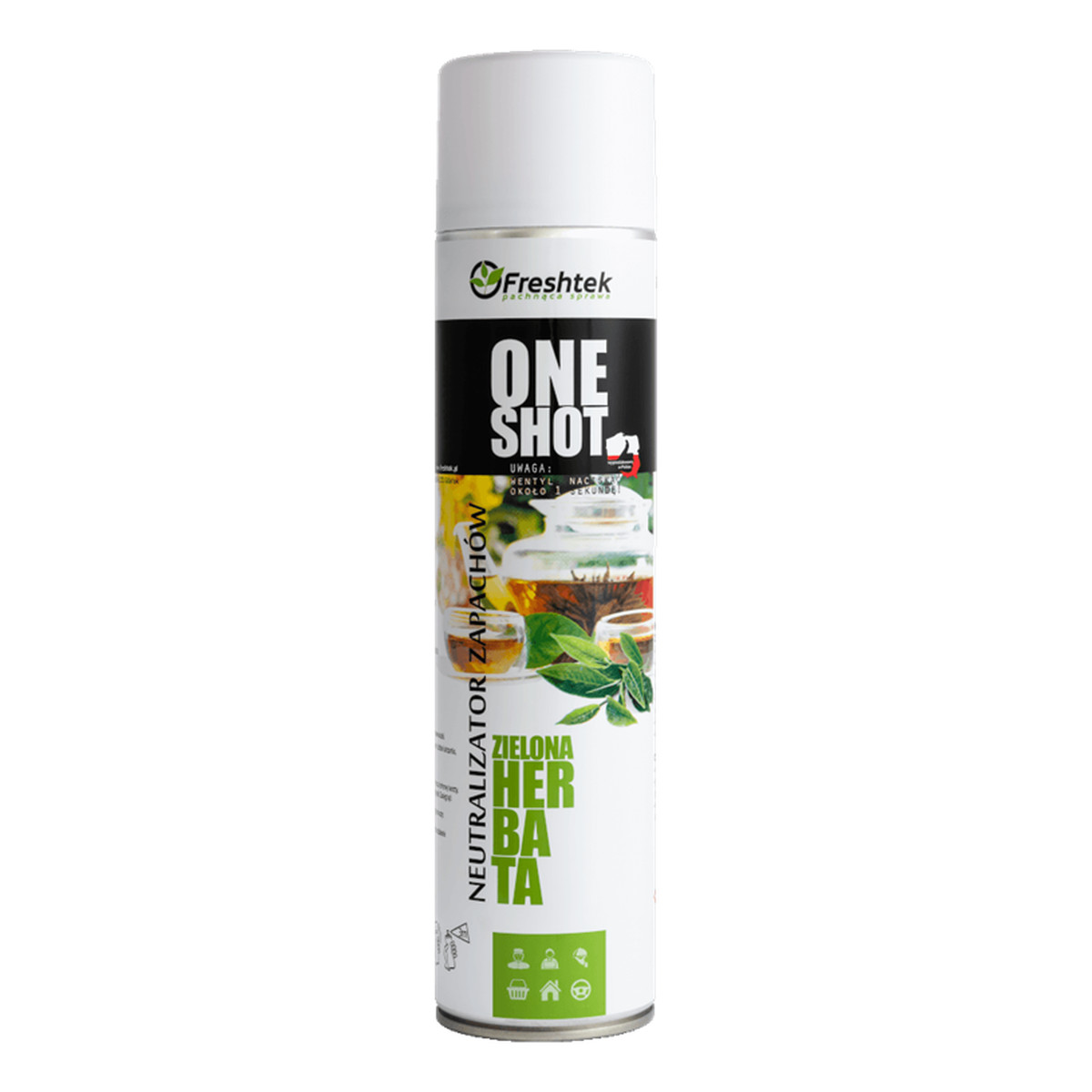 Freshtek One Shot Neutralizator zapachów Zielona Herbata 600ml
