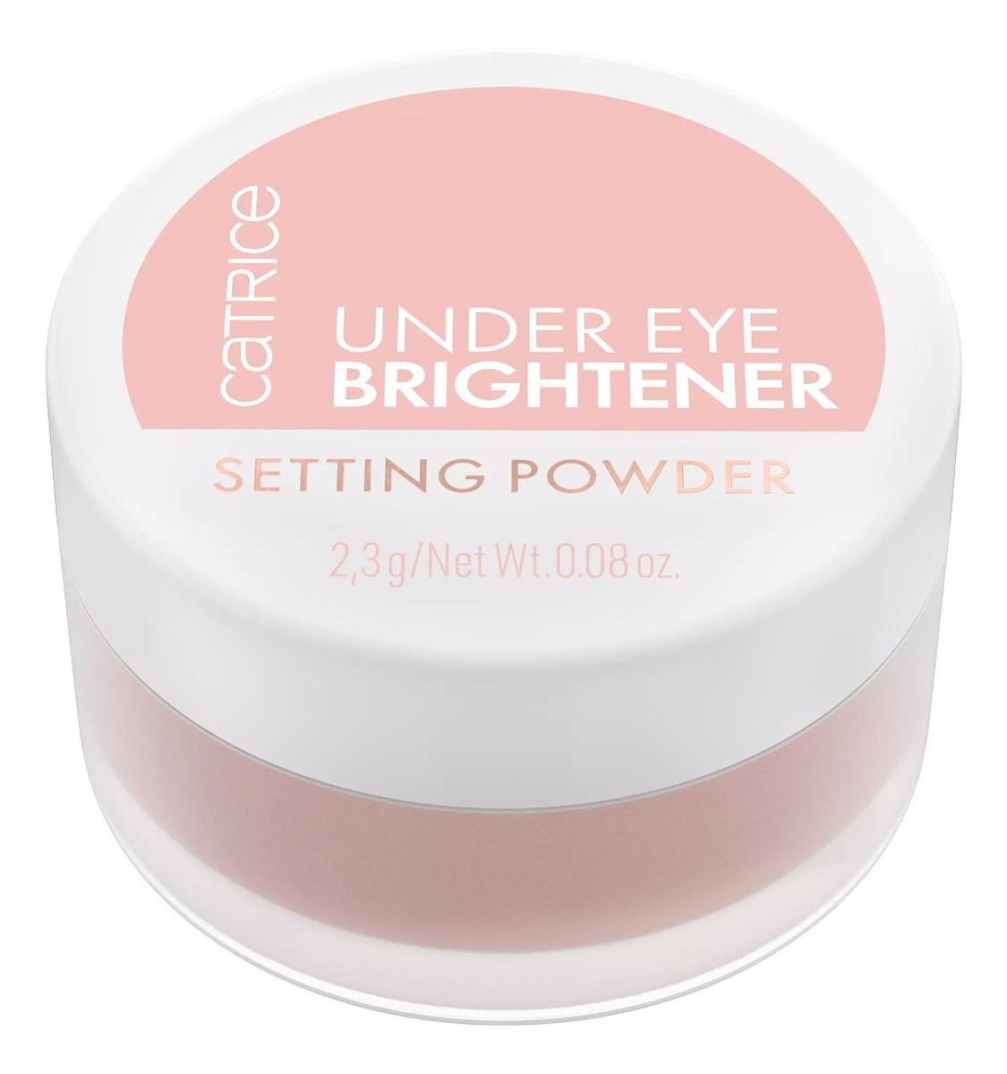 Utrwalający puder rozświetlający pod oczy