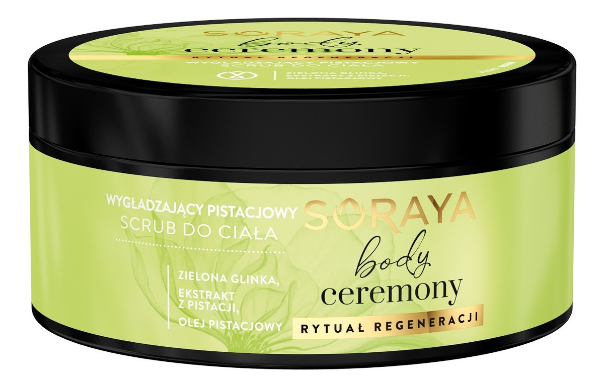 Wygładzający peeling pistacjowy do ciała