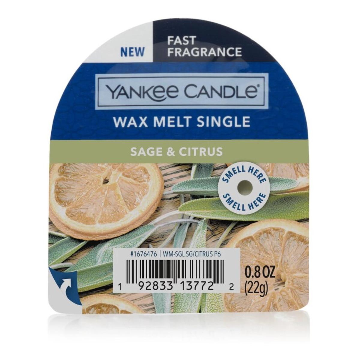 Yankee Candle Wosk zapachowy Sage&Citrus 22g