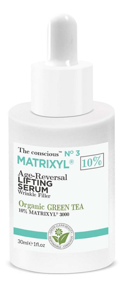 Matrixyl liftingujące serum do twarzy z organiczną zieloną herbatą
