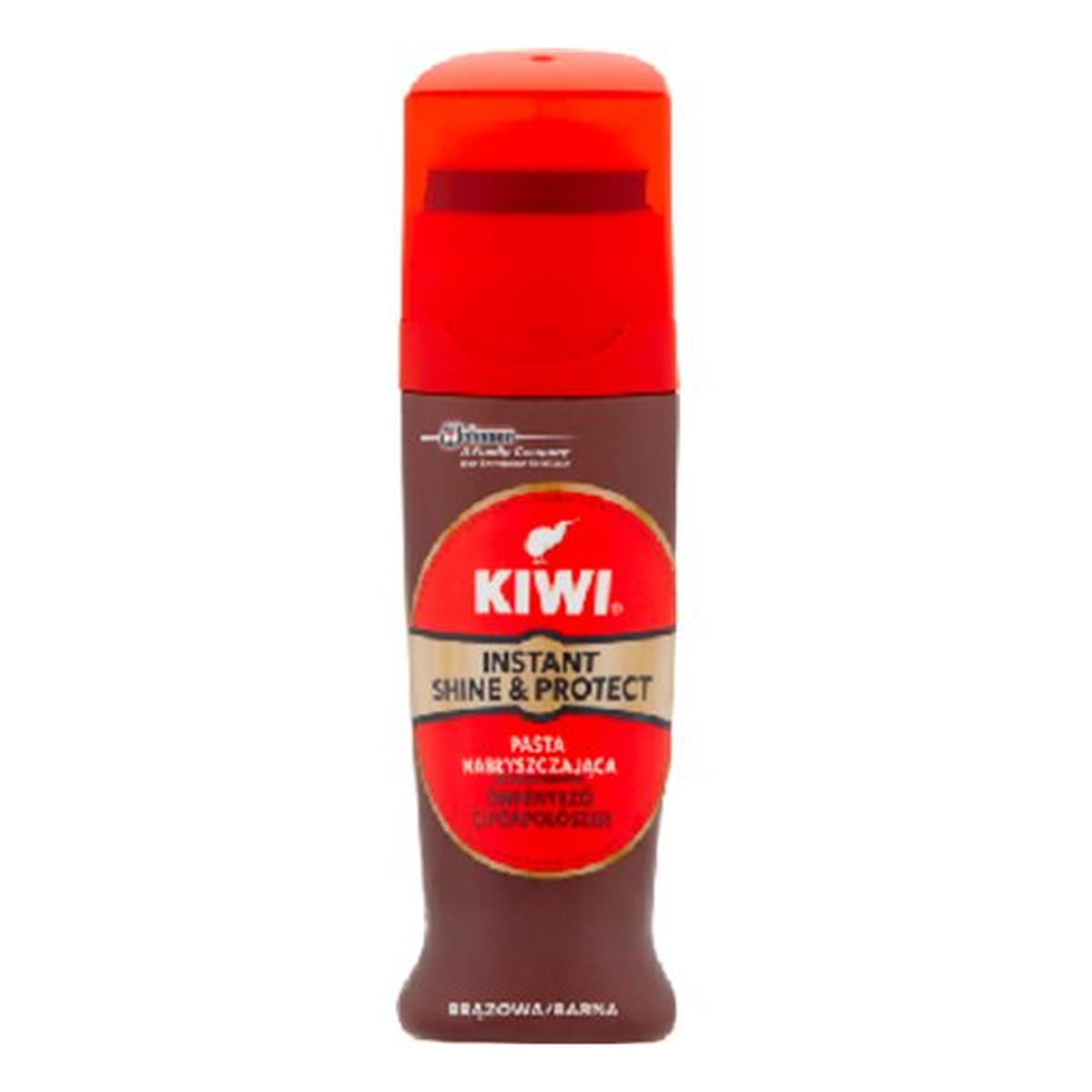 Kiwi Instant Shine & Protect Pasta nabłyszczająca brązowa 75ml
