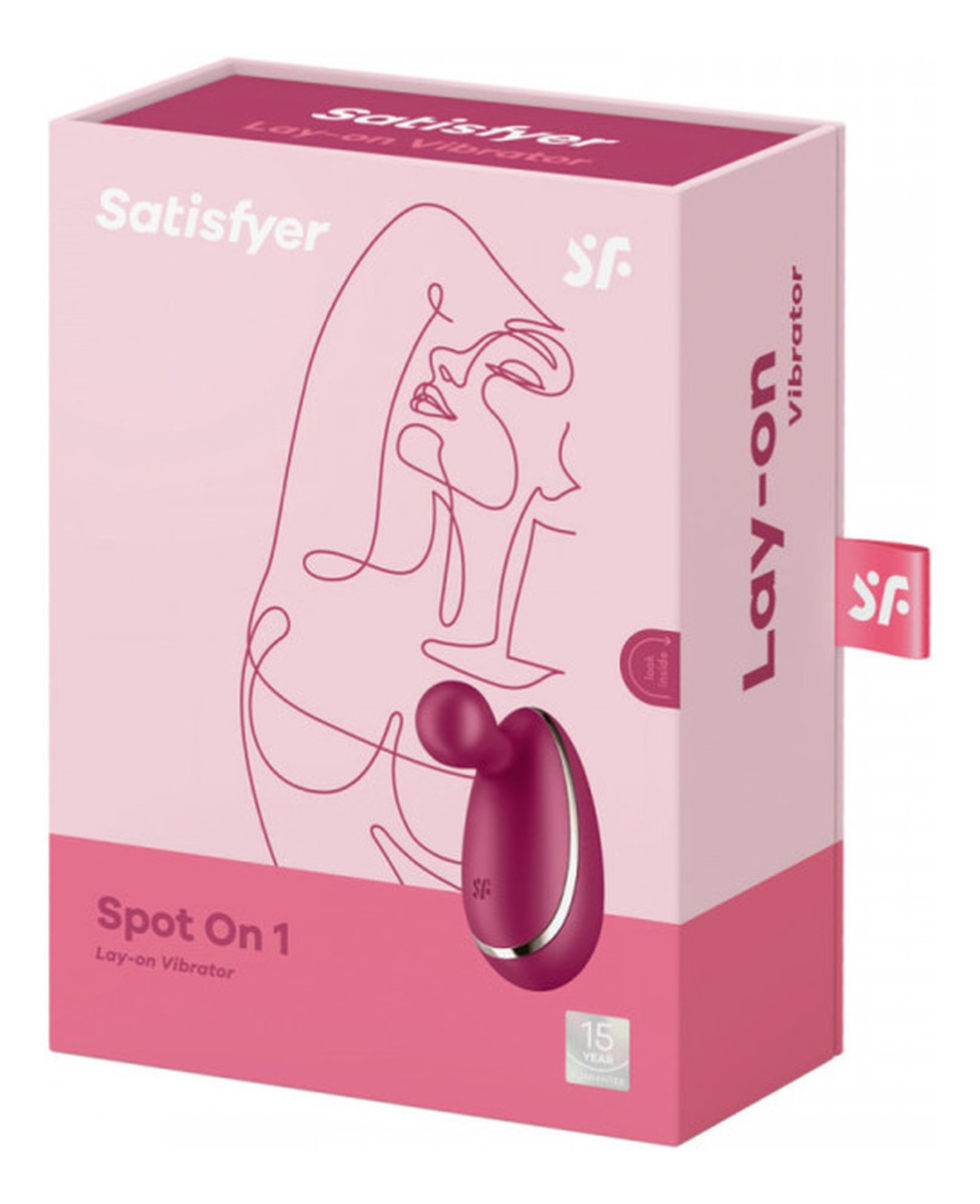 Spot On 1 Lay-On Vibrator wibrator Berry