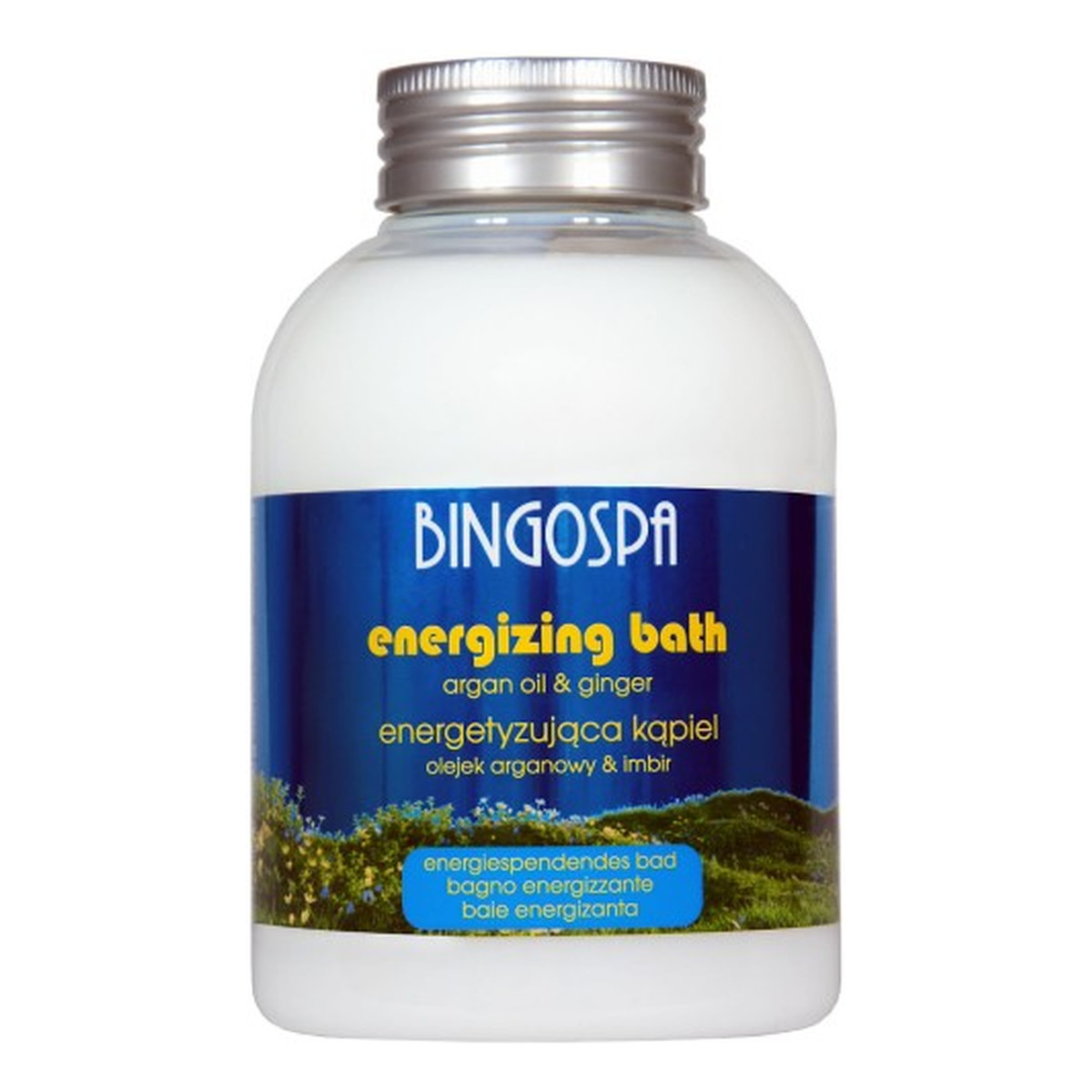BINGOSPA BingoSpa Energizująca kąpiel olejek arganowy & imbir - Energizing bath argan oil ginger 500 ml 500ml