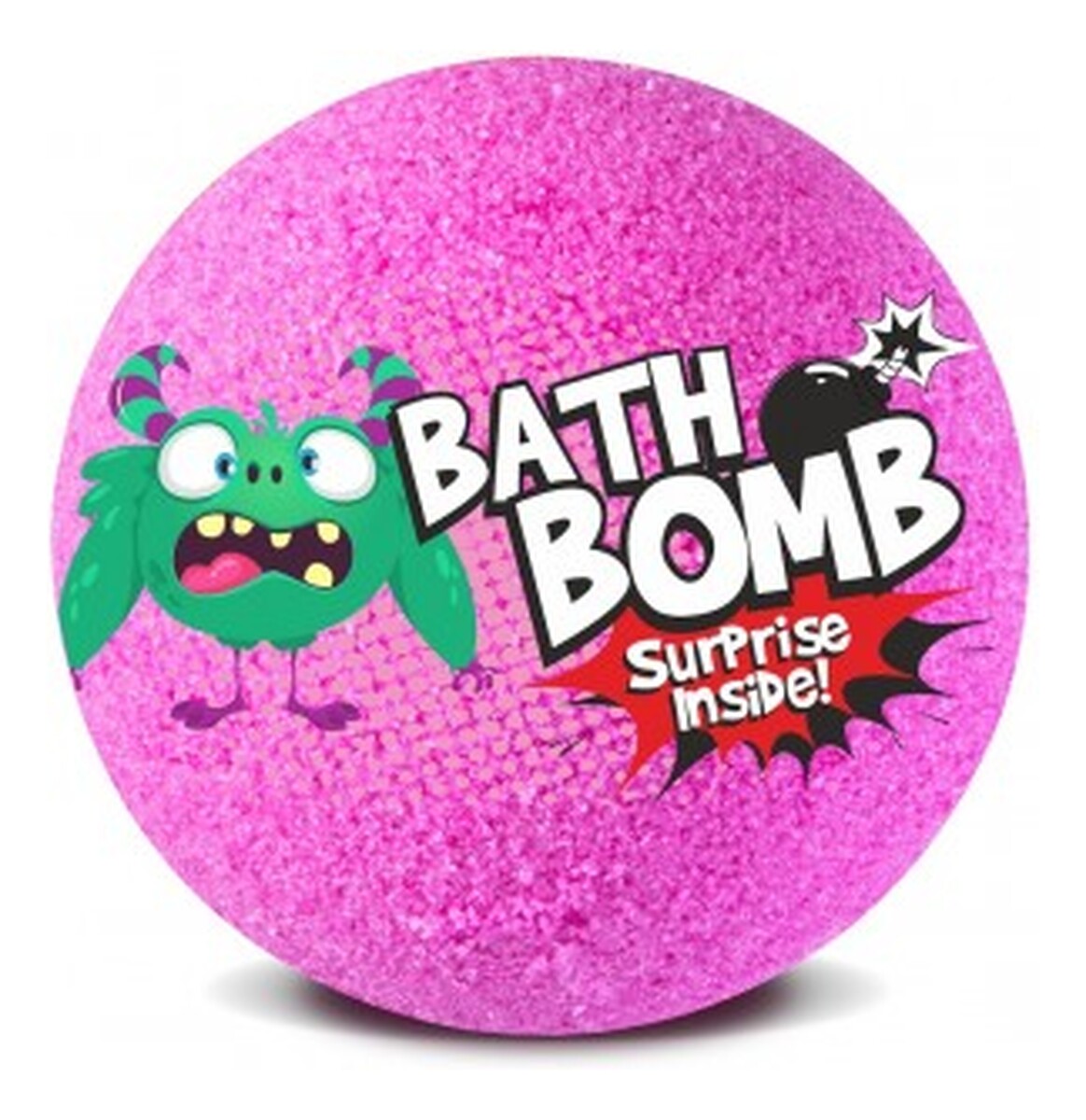 Kula do kąpieli z niespodzianką Różowa