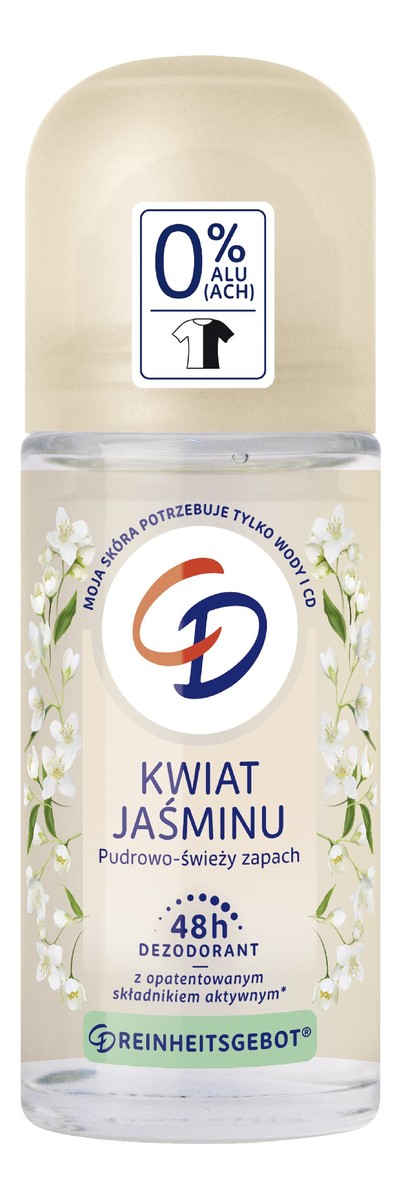 Roll-on Dezodorant w kulce 48H Kwiat Jaśminu